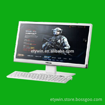 Wall mount gaming computer, all in one pc type,built-in all in one pc with 21.5"LED monitor, desktop computer without CPU